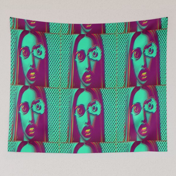 Item preview, Trippy Pop Art Eyeball Collage designed and sold by weirdove.