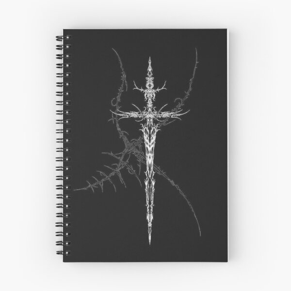 Item preview, Cyber Sigilism Gothic Sword Cross | Dark Alt Aesthetic Art designed and sold by BrontesWhimsyStore.