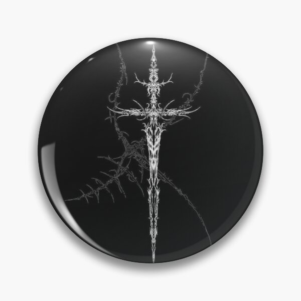 Item preview, Cyber Sigilism Gothic Sword Cross | Dark Alt Aesthetic Art designed and sold by BrontesWhimsyStore.