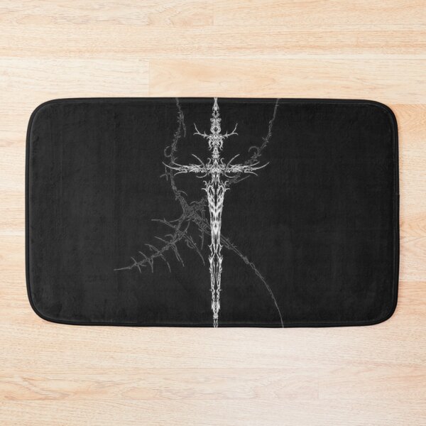 Item preview, Cyber Sigilism Gothic Sword Cross | Dark Alt Aesthetic Art designed and sold by BrontesWhimsyStore.