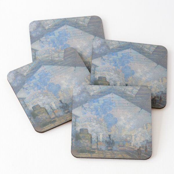Item preview, Claude Monet – The Gare Saint-Lazare | The Gare Saint-Lazare | French Impressionist Art designed and sold by Shoupay.