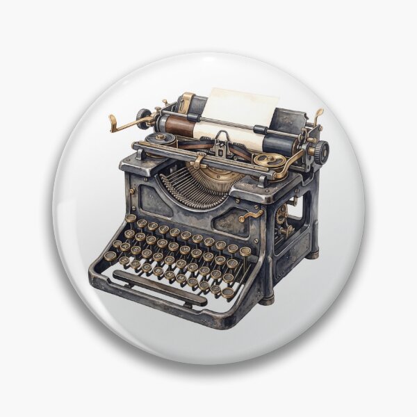 Item preview, Antique Typewriter Poetcore - Vintage Dark Academia Writing Art designed and sold by BackTWO.