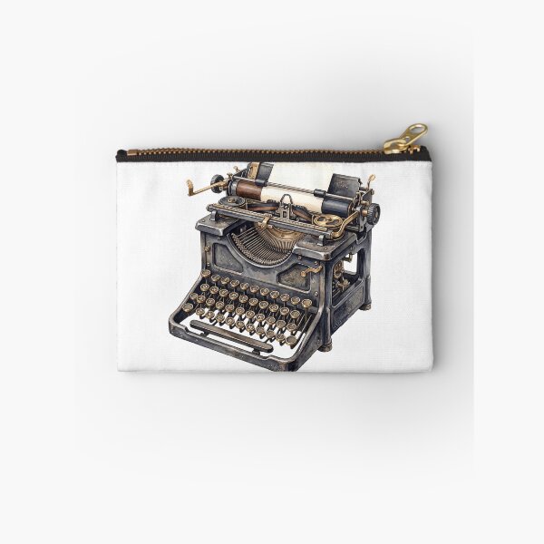 Item preview, Antique Typewriter Poetcore - Vintage Dark Academia Writing Art designed and sold by BackTWO.