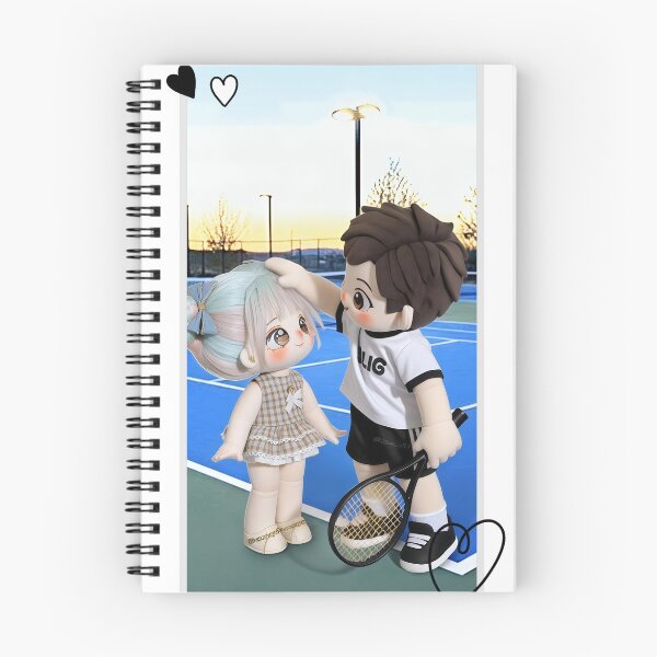 Item preview, Anime Chibi Duo Tennis Match Romance designed and sold by Nicole_83.