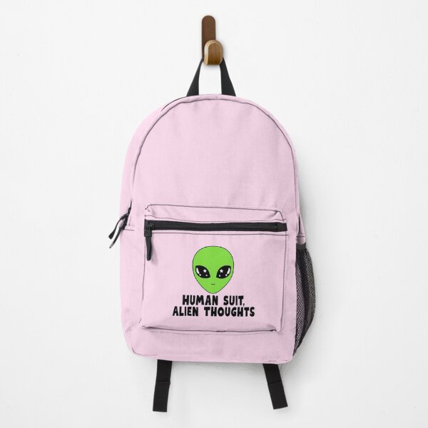 Item preview, Human Suit Alien Thoughts Funny Extraterrestrial Quote designed and sold by jianina-alondra.