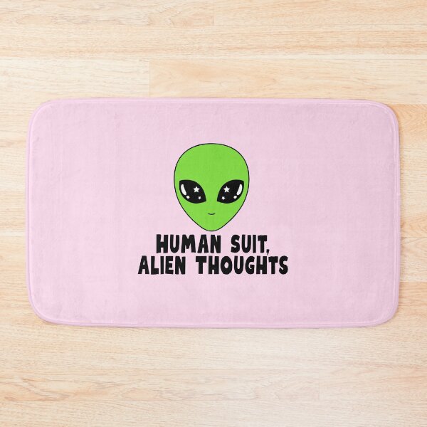 Artikelvorschau, Gedanken eines Aliens im Menschenanzug – Lustiges Zitat über Außerirdische entworfen und verkauft von jianina-alondra.