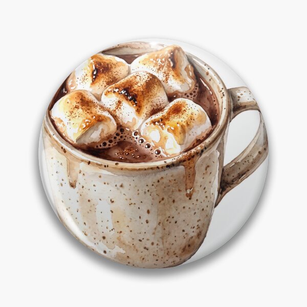 Item preview, Cozy Hot Cocoa Après Ski - Winter Mountain Drink Design designed and sold by BackTWO.