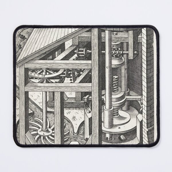 Item preview, Theatre of Machines, Ramelli (1588) designed and sold by A Little Bit Ludo.