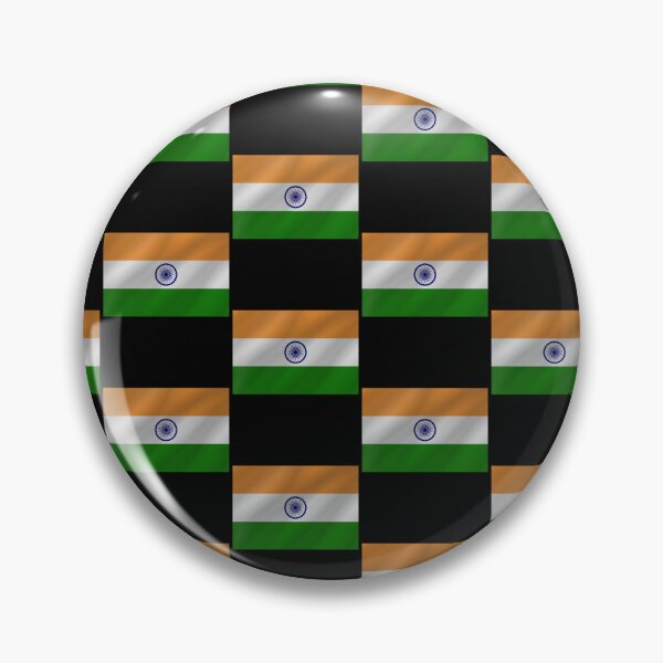 Item preview, India Flag Wave Indian Heritage National Pride Design designed and sold by yazdogs.