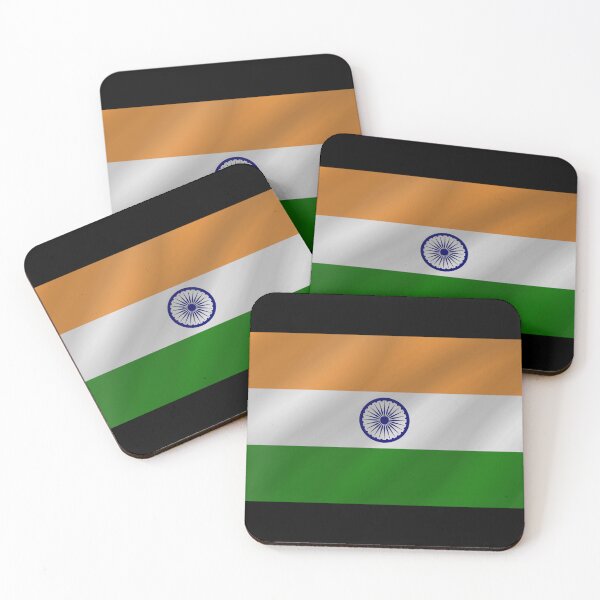Item preview, India Flag Wave Indian Heritage National Pride Design designed and sold by yazdogs.