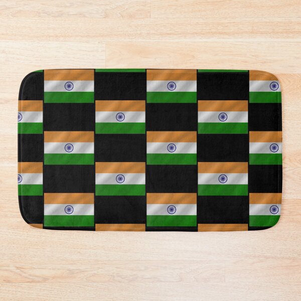Item preview, India Flag Wave Indian Heritage National Pride Design designed and sold by yazdogs.