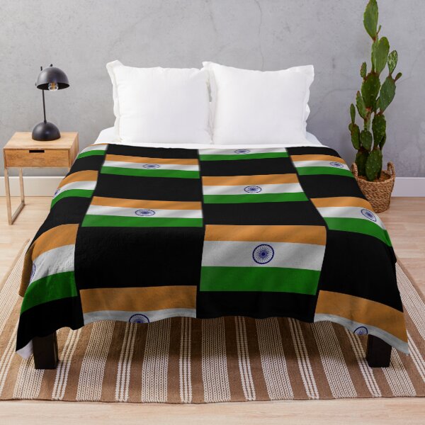 Item preview, India Flag Wave Indian Heritage National Pride Design designed and sold by yazdogs.