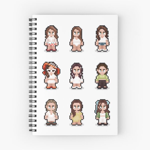 Item preview, Vintage Pop Star Pixel Eras: Retro Stardew-Style Character Art designed and sold by FatherJohnFoggy.