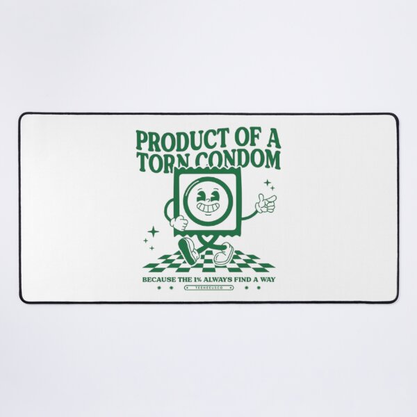 Item preview, Product of a Torn Condom – Funny Green Cartoon Design designed and sold by WATEKE.