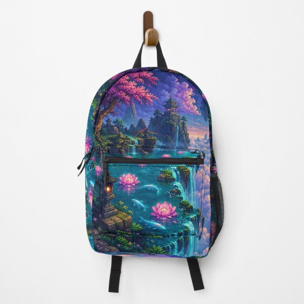 Item preview, Fantasy Pixel Art: Floating Lily Pond designed and sold by bapupa.