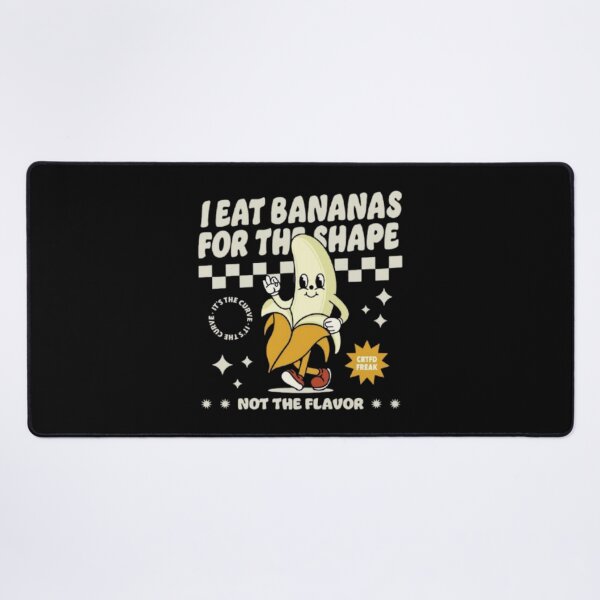 Item preview, I Eat Bananas for the Shape – Funny Fruit Cartoon Design designed and sold by WATEKE.