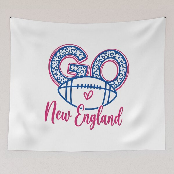 Item preview, Go New England Football Fan Apparel designed and sold by MatthewCo20362.