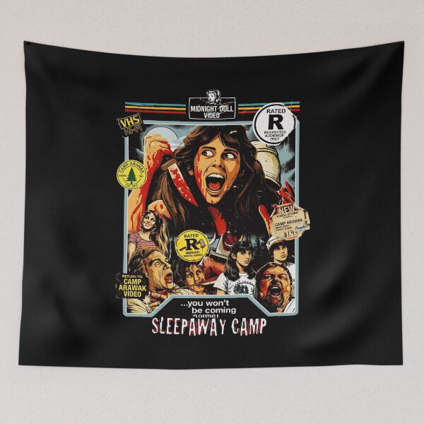 Item preview, Retro Horror Movie Camp designed and sold by LuisSalaz36097.