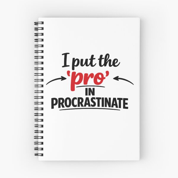 Item preview, I Put The Pro In Procrastinate designed and sold by MarselArt.