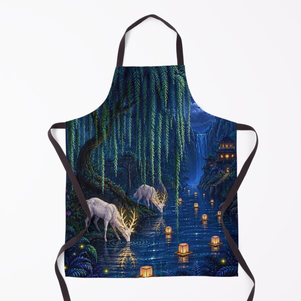 Item preview, Fantasy Pixel Art: Lantern Willow Creek designed and sold by bapupa.