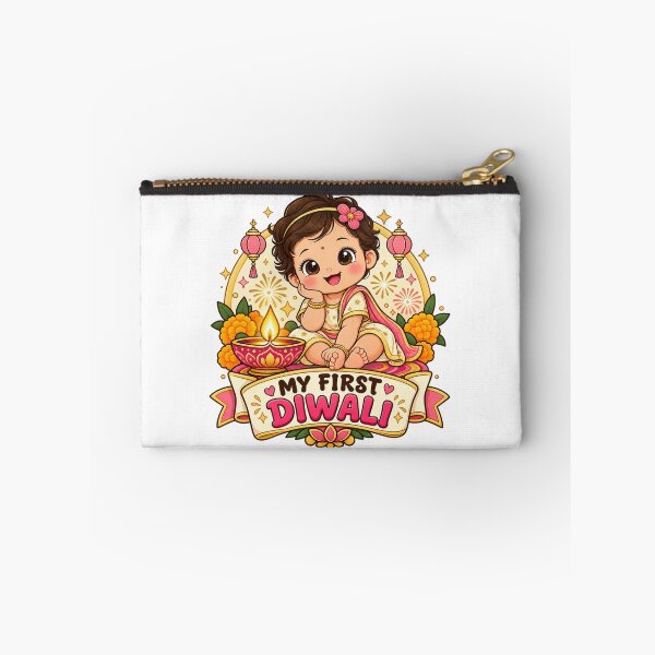 Item preview, My First Diwali Cute Kids Festival – Baby First Diwali Gift designed and sold by Globalcitytees.