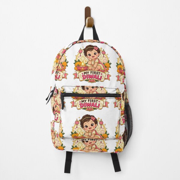 Item preview, My First Diwali Cute Kids Festival – Baby First Diwali Gift designed and sold by Globalcitytees.