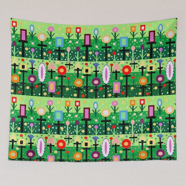 Item preview, Geometric Garden in Bloom designed and sold by Elaine M Hayward .