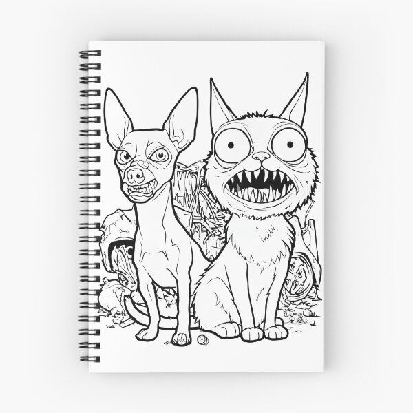 Item preview, Crazy Dog And Mad Cat designed and sold by SiralyInk.