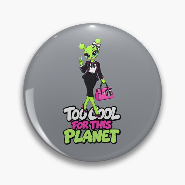 Item preview, Too Cool for This Planet – Alien Business Woman designed and sold by Aimetoi.