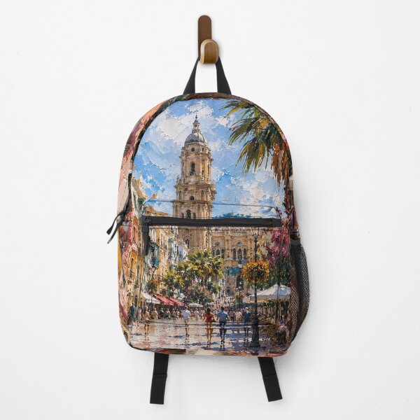 Item preview, Copy of A painting of Malaga, Spain – A Beautiful city in Europe. designed and sold by GalleryKauffeld.