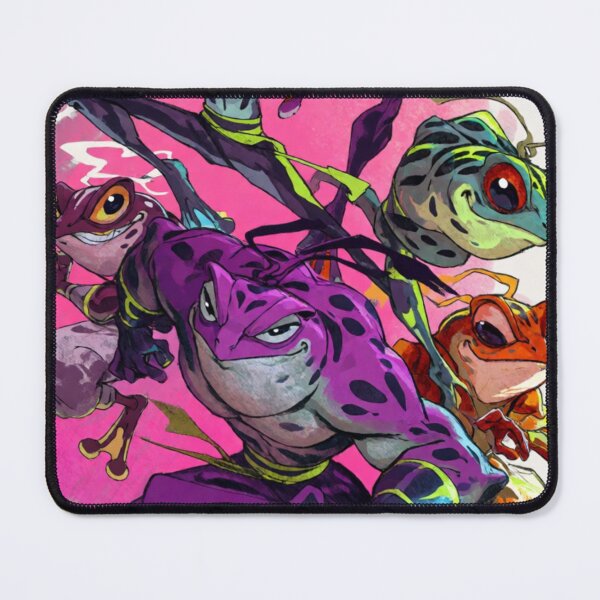 Item preview, Amphibian Ninjas in Neon Visions (V5) designed and sold by SabaMirzique.