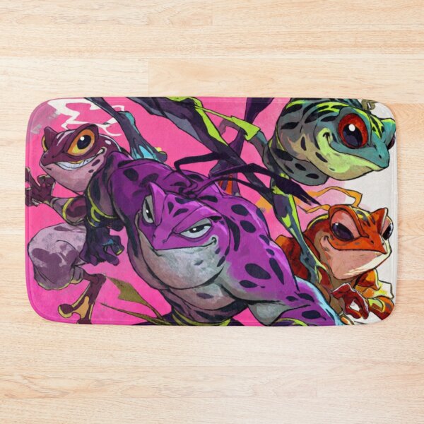 Item preview, Amphibian Ninjas in Neon Visions (V5) designed and sold by SabaMirzique.
