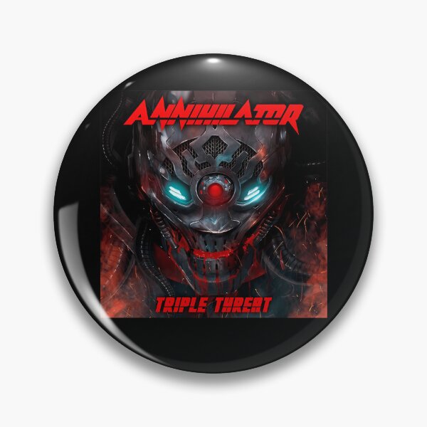 Item preview, Cybernetic Skull Mask Glowing Eyes Crimson Flames designed and sold by Norhuu.