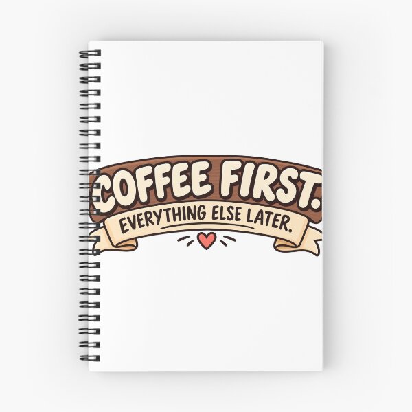 Item preview, Coffee First Everything Else Later designed and sold by LUM3RA.