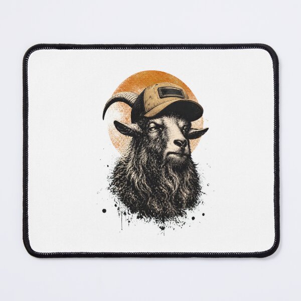 Item preview, Welding Goat T-Shirt - Funny Goat Wearing Welding Mask designed and sold by PaletteArc.