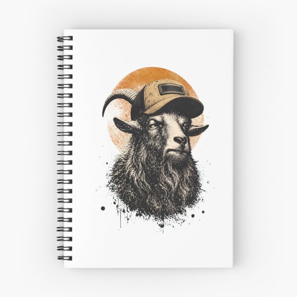 Item preview, Welding Goat T-Shirt - Funny Goat Wearing Welding Mask designed and sold by PaletteArc.