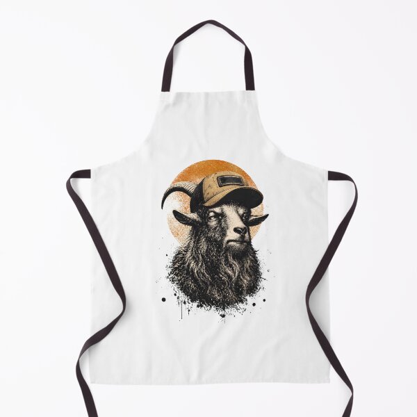 Item preview, Welding Goat T-Shirt - Funny Goat Wearing Welding Mask designed and sold by PaletteArc.