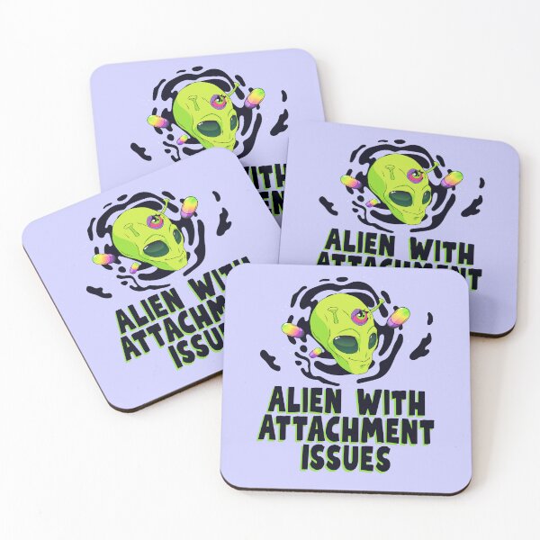 Item preview, Funny Alien With Attachment Issues designed and sold by jianina-alondra.