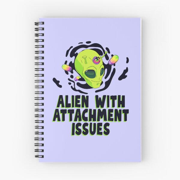 Item preview, Funny Alien With Attachment Issues designed and sold by jianina-alondra.