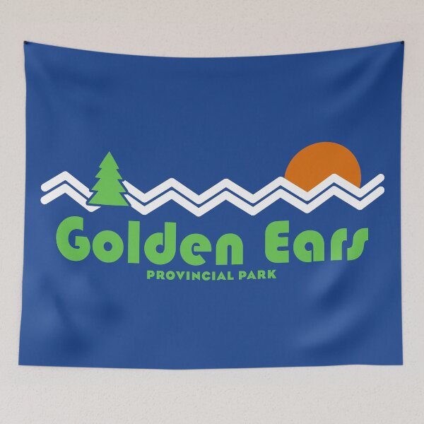 Item preview, Golden Ears Provincial Park British Columbia Retro designed and sold by Esskay Designs.