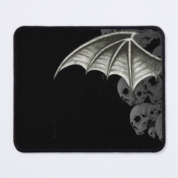 Artikelvorschau, Ästhetische Kunst mit gotischen Fledermausflügeln und Totenköpfen | Dark Alternative Metal entworfen und verkauft von BrontesWhimsyStore.