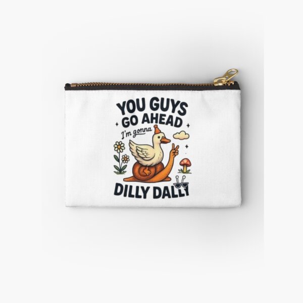 Item preview,    You Guys Go Ahead – Funny Duck and Snail Cartoon Design designed and sold by WATEKE.