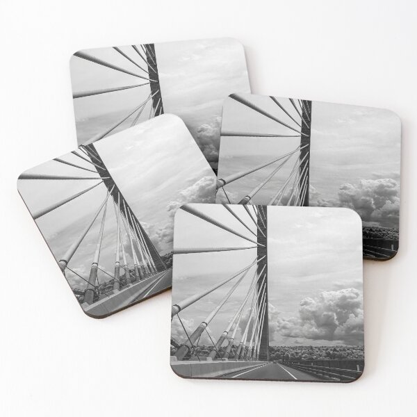 Item preview, Penobscot Narrows Bridge in Black and White designed and sold by Kay Brewer.