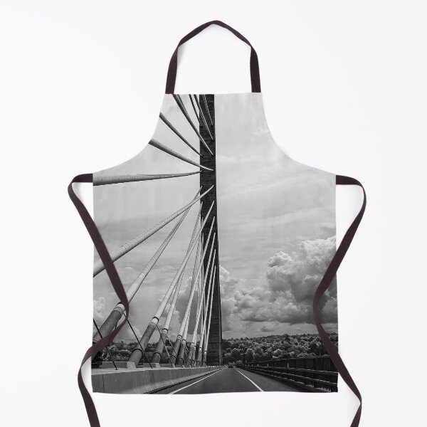 Item preview, Penobscot Narrows Bridge in Black and White designed and sold by Kay Brewer.