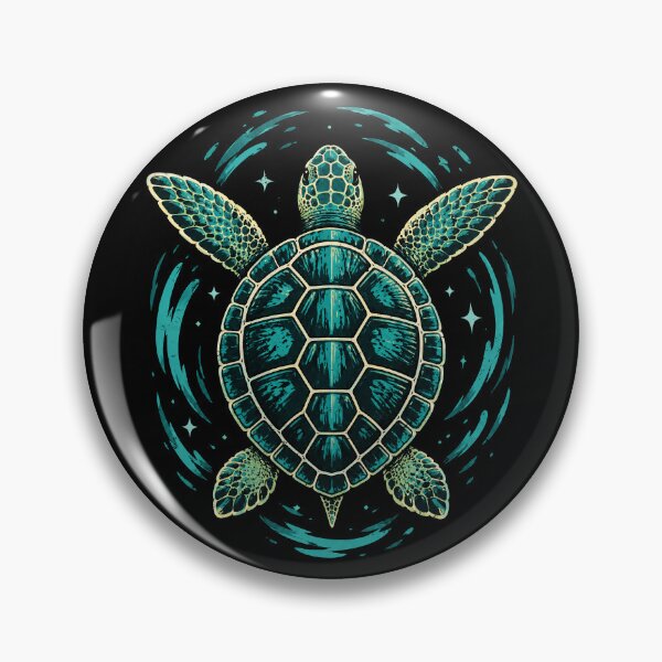 Item preview, Colorful turtle design for ocean lovers designed and sold by rafaeltto.