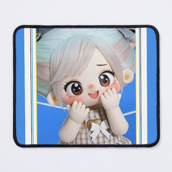 Item preview, Sweet Pastel Anime Girl Shy Smile designed and sold by Nicole_83.
