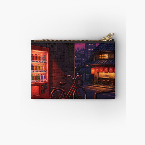 Item preview, Pixel Art Cityscape: Showa Street Corner designed and sold by bapupa.