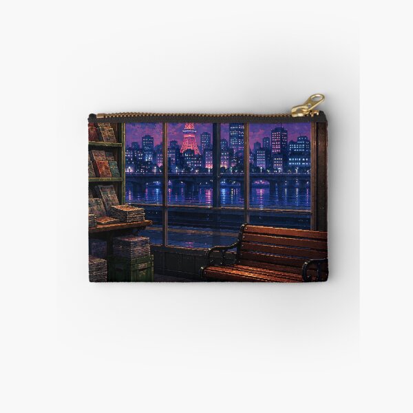Item preview, Pixel Art Cityscape: Subway Transit Haze designed and sold by bapupa.