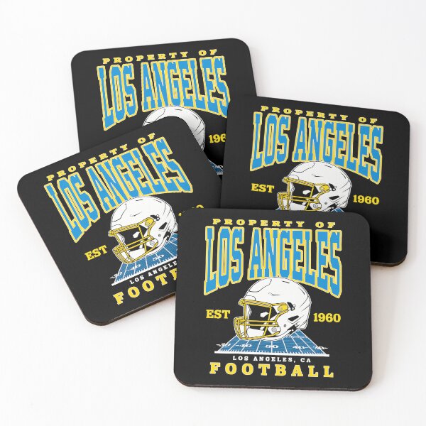Item preview, LA Football Vintage Retro Helmet Graphic designed and sold by Mccracker40.