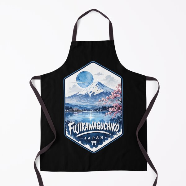 Item preview, Fujikawaguchiko Mount Fuji Japan Watercolor Art designed and sold by TomFrontierArt.